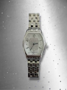 💗ULYSSE NARDIN Michelangelo 103-48, 26x35mm, Tonneau Automatic MOP, Diamonds, SS